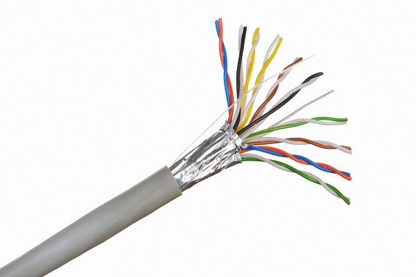 Temporary indoor installation with CCA cables